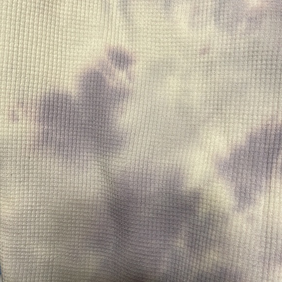 Splendid tie dye waffle knit sweatshirt - Picture 2 of 6